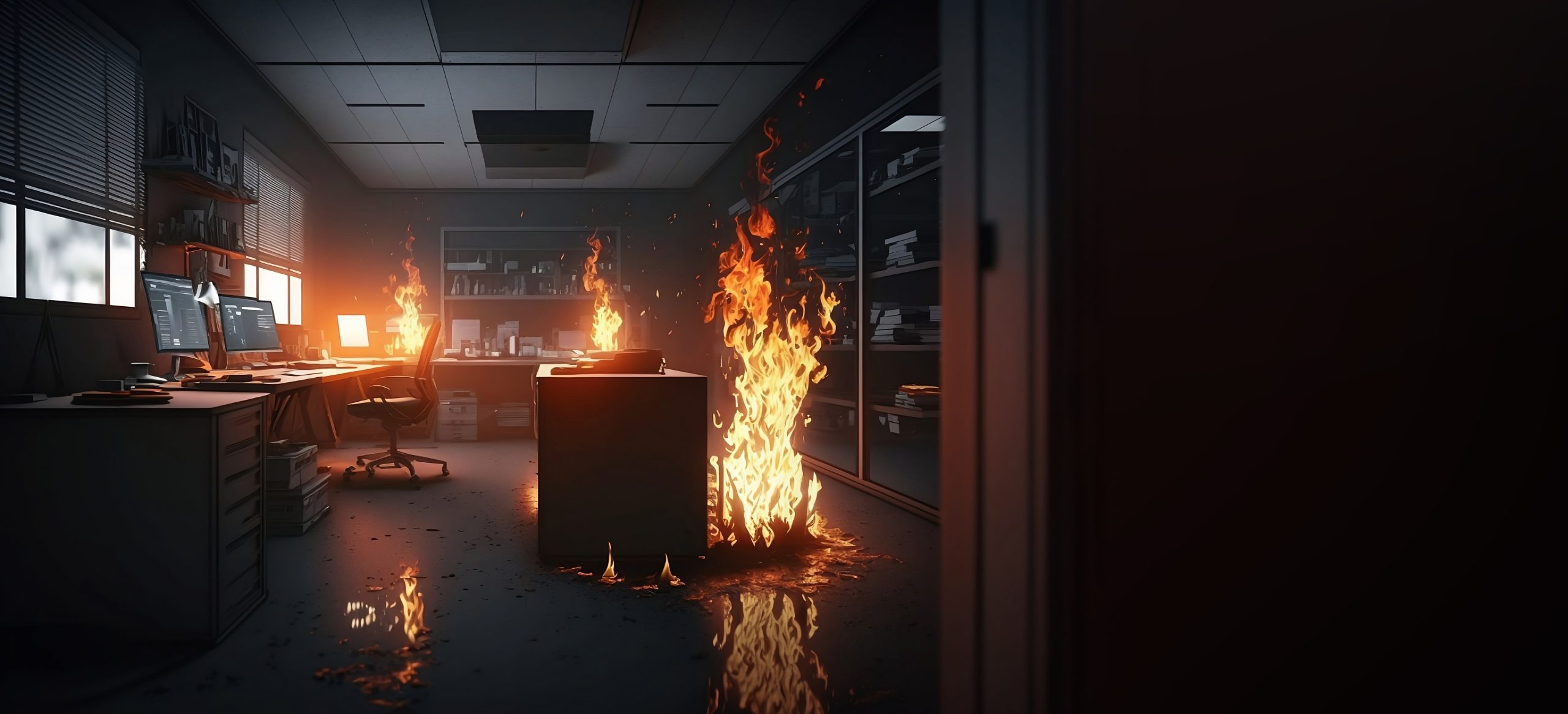 The Correlation Between Increased Plastics in Buildings and Rising Fire