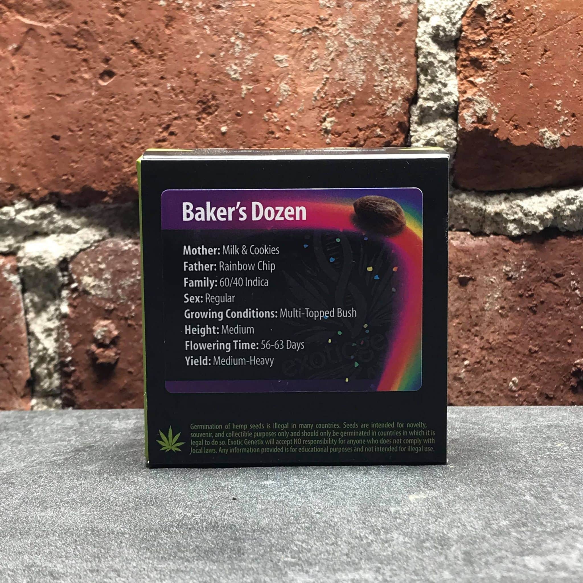 EXOTIC BAKER'S DOZEN (10PK) (REGS) Fire Tree Seed Vault