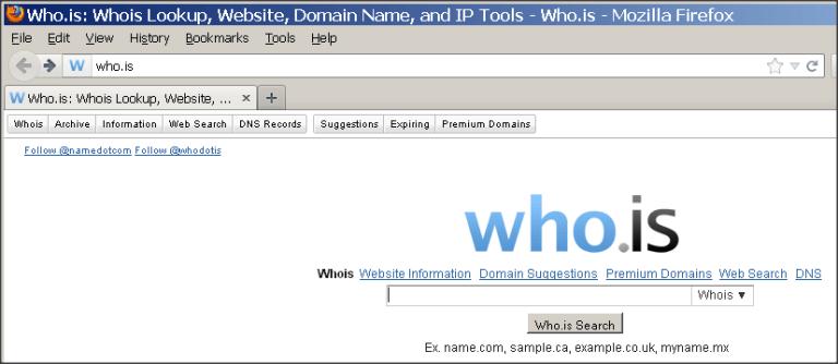 [tool] Best Free Online Whois A Firewall Engineer