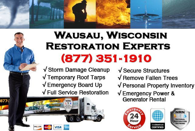 Storm Damage Repairs and Cleanup Company Wausau WI