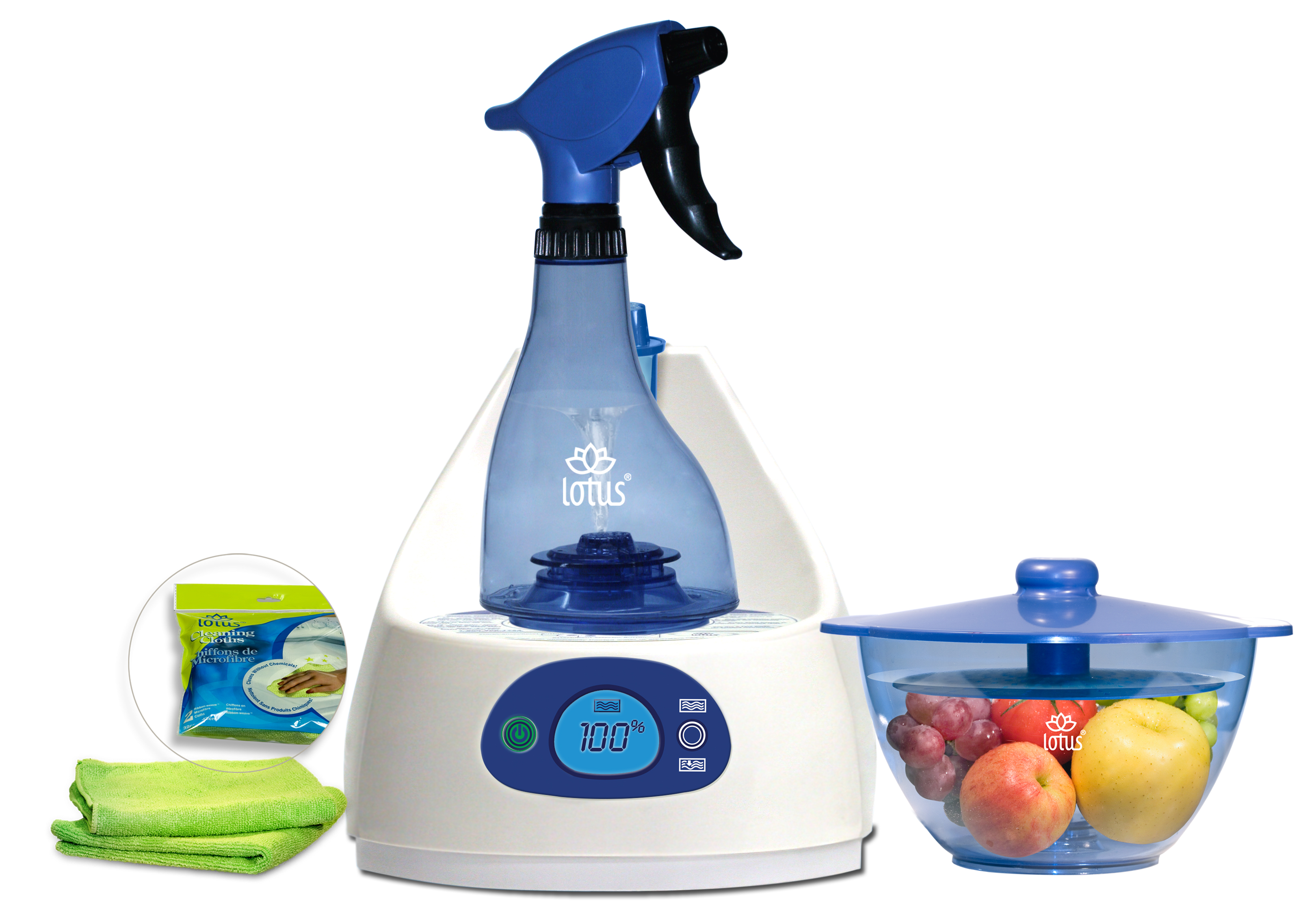 The Tersano Lotus Home Cleaning System