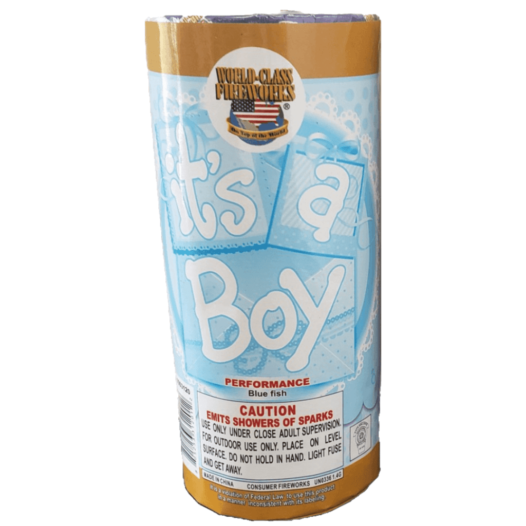 Gender Reveal Firework Fountain It's A Boy