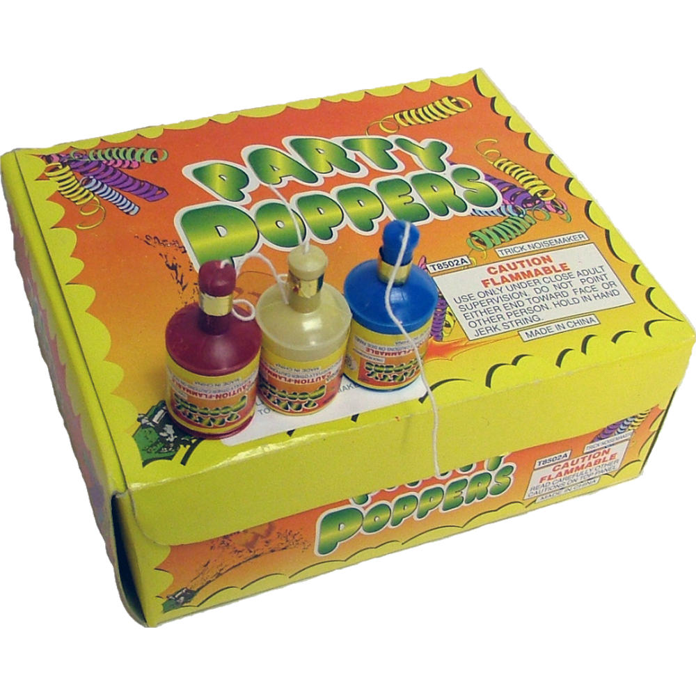 PARTY POPPERS Fireworks 365