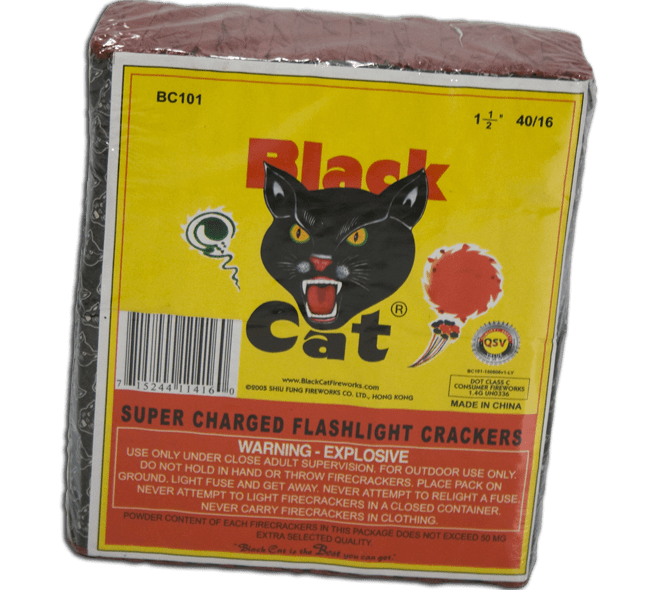 Black Cat Firecrackers 40/16 Fireworks Now