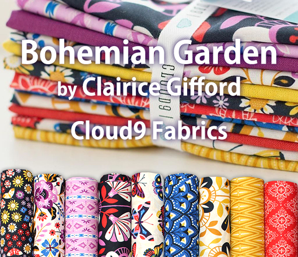 販売開始 Cloud9 Fabrics Bohemian Garden Collection firm one