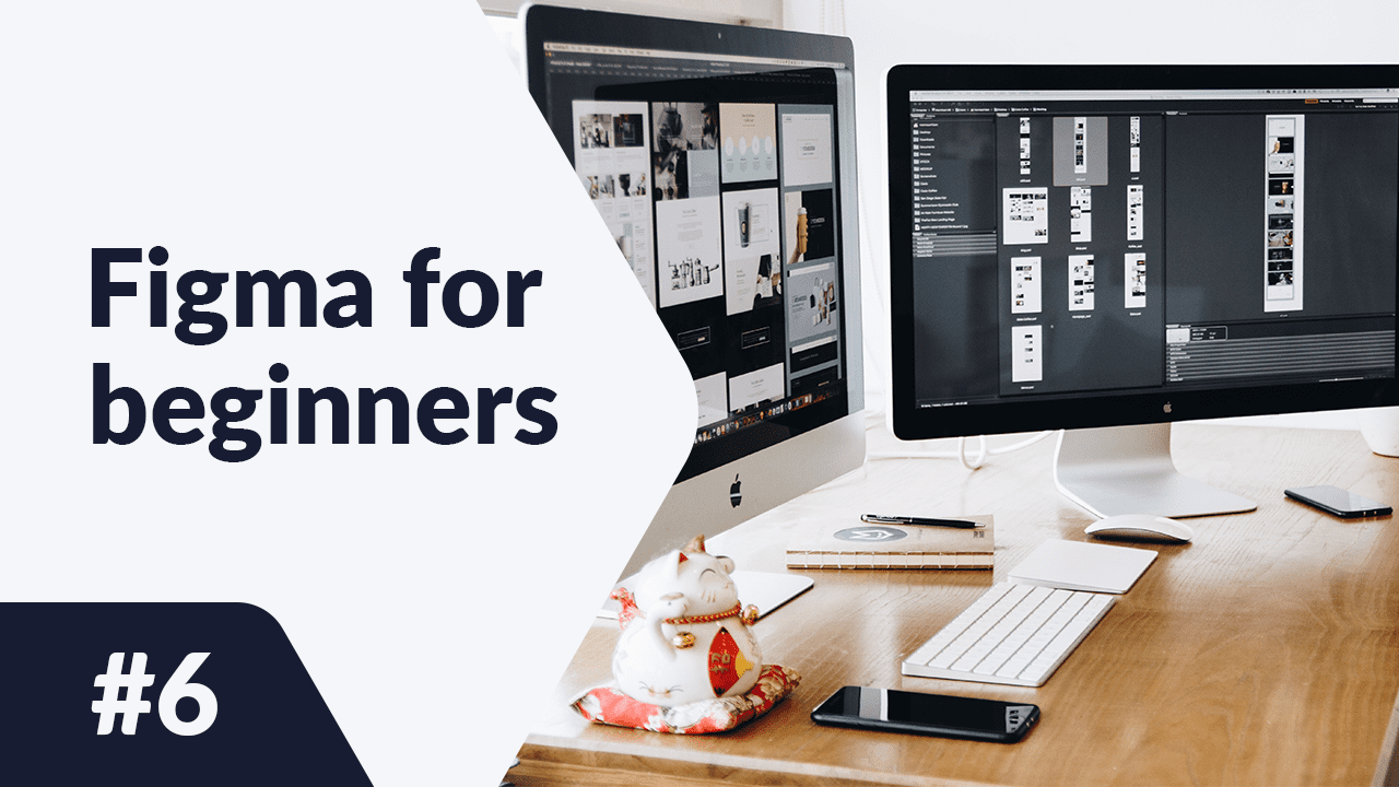 How to use libraries in Figma? Figma for beginners 6