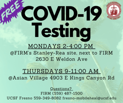Fresno Covid Testing Center saintjohn