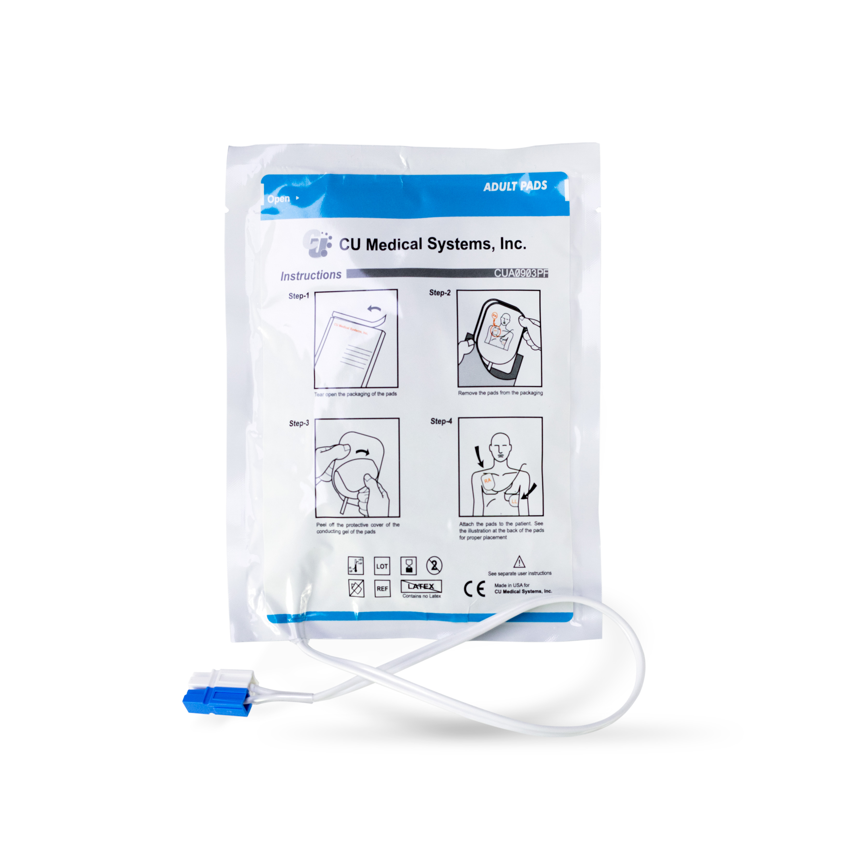 Adult Electrode Pads for iPAD NF1200 AED First Rescue Training and