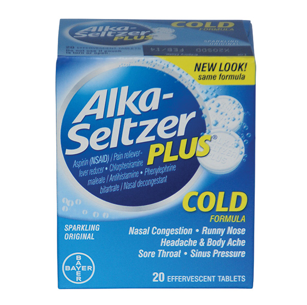AlkaSeltzer® Plus Environmental First Aid & Safety