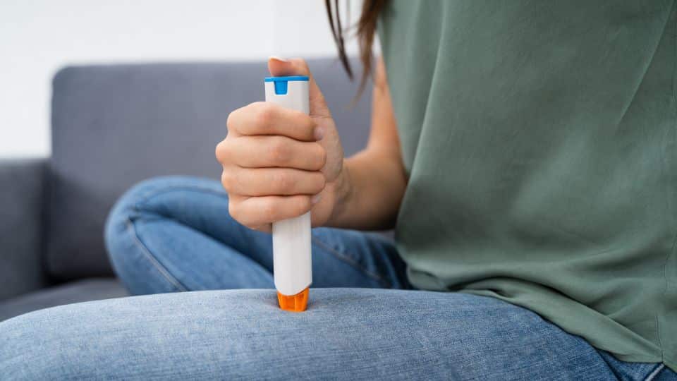 Autoinjector EpiPen Instructions First Aid Course Experts