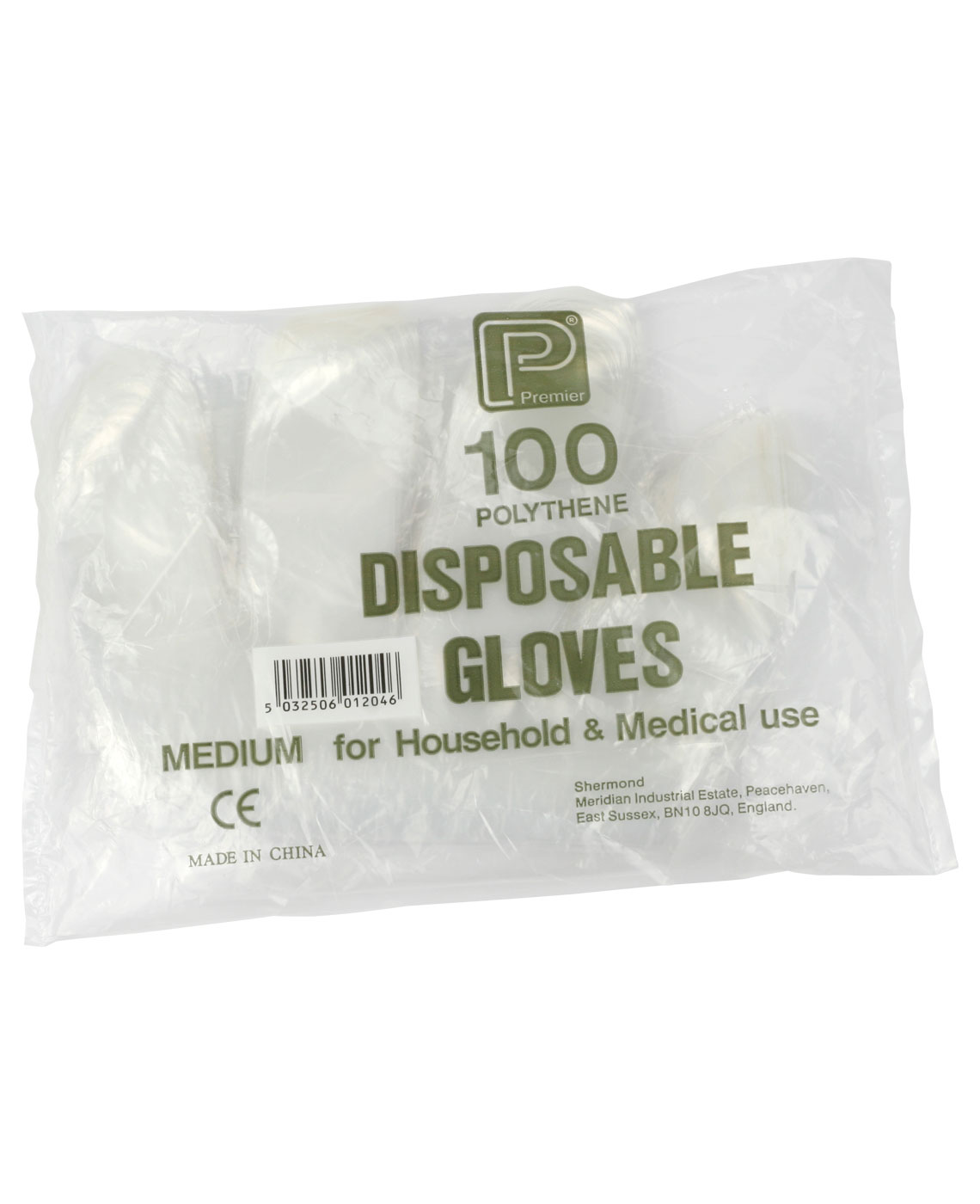 Polythene Gloves Disposable Box of 100 First Aid Fast