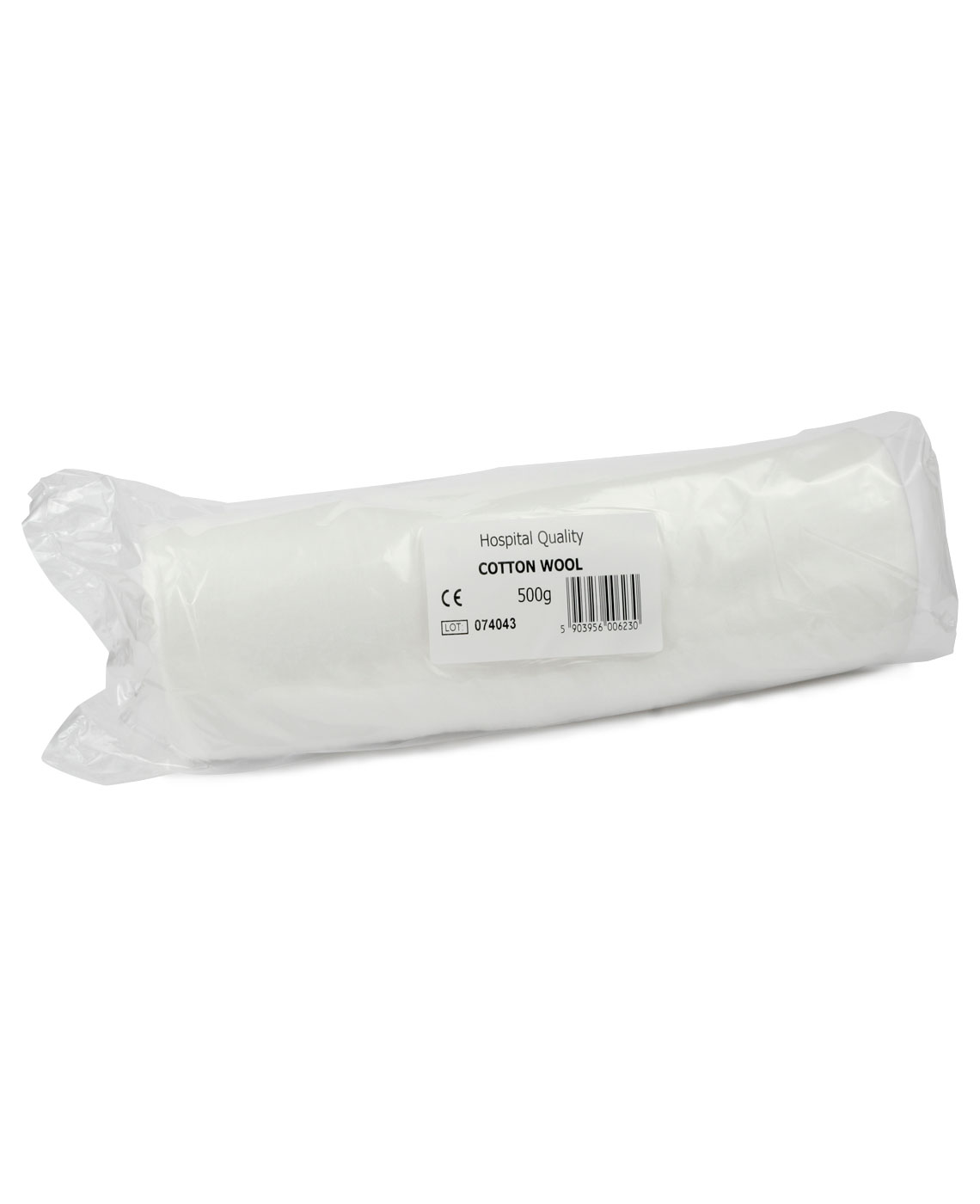 Hospital Quality Cotton Wool 500g First Aid Fast