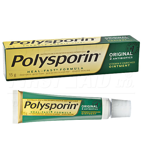 Polysporin, Antibiotic Ointment, 15 g, Item 05253 First Aid Kit Express