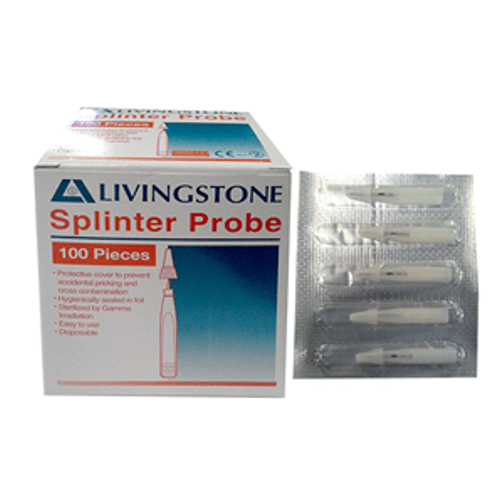 Disposable Splinter Probe 100 pack First Aid Plus