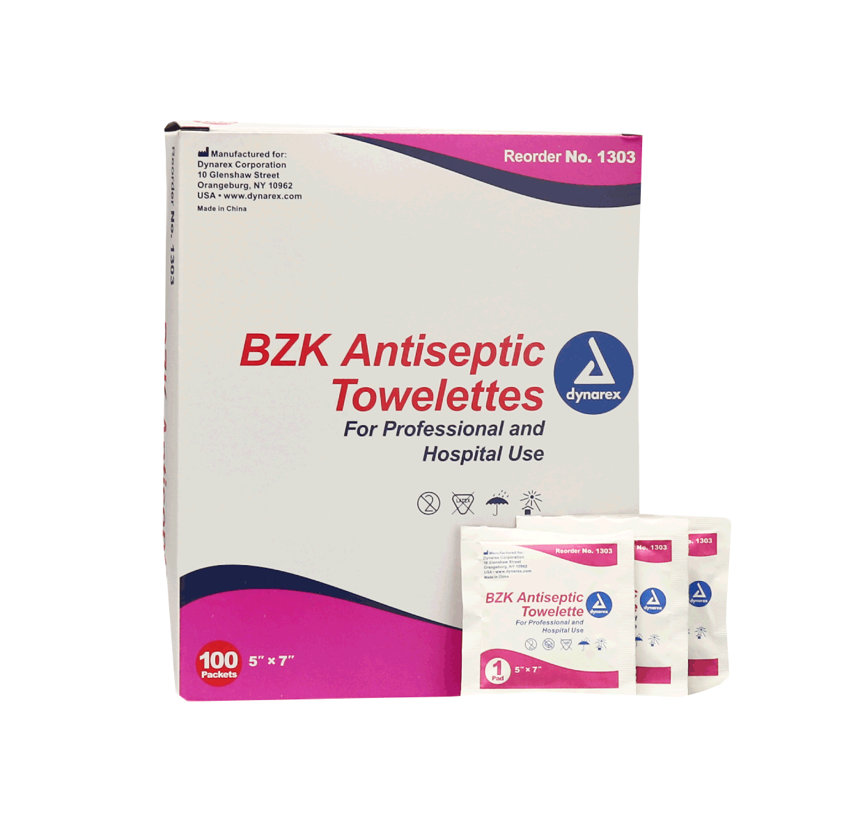 BZK Antiseptic Towelettes 100/ct • First Aid Supplies Online