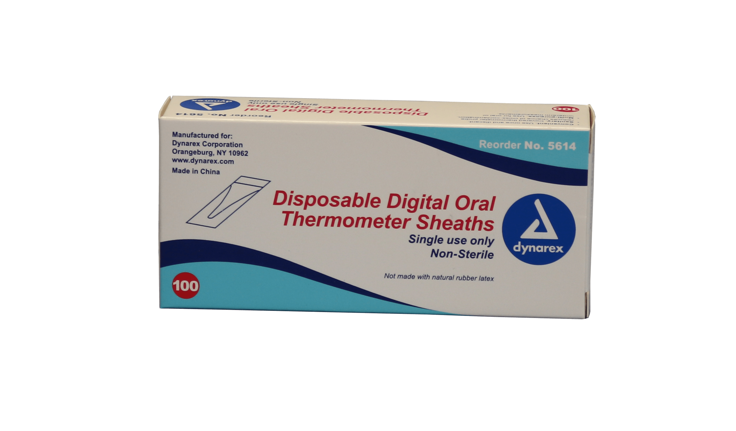 Dynarex Disposable Digital Thermometer Covers 100 • First Aid