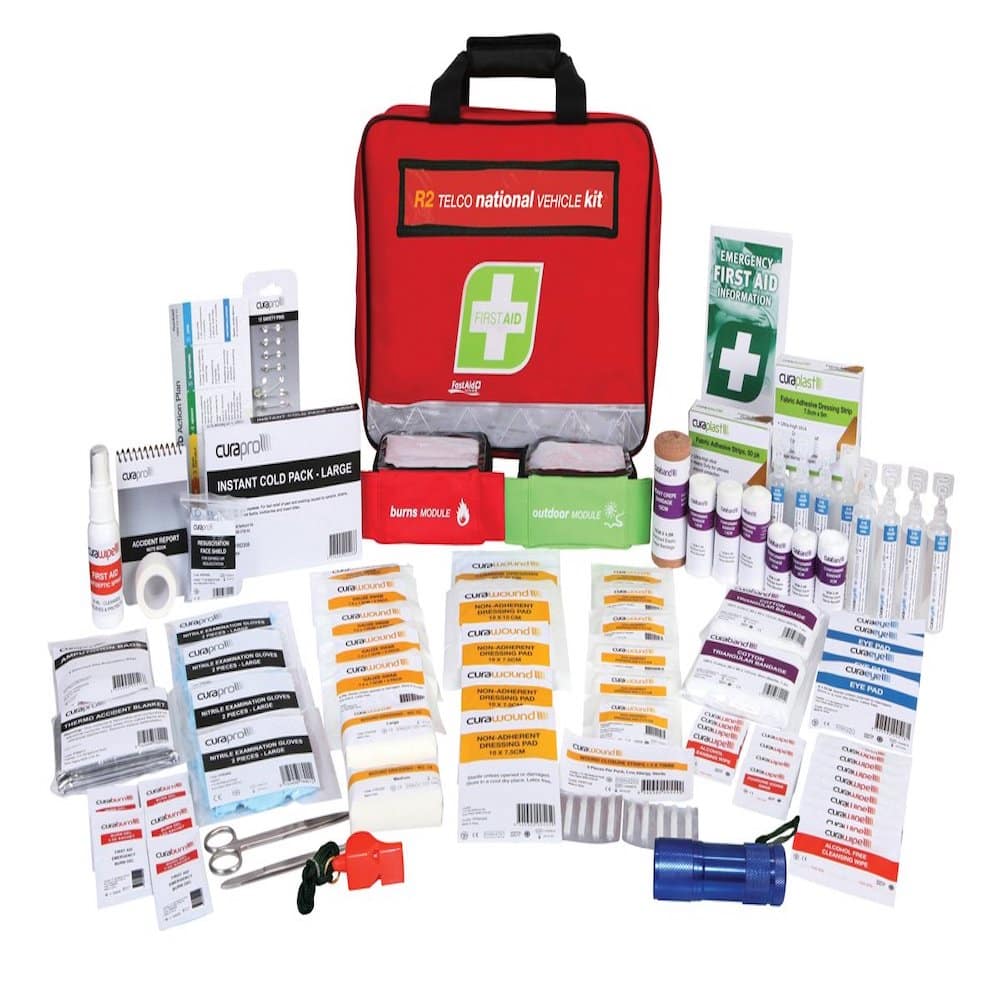 R2 ISGM National Vehicle First Aid Kit, Soft Pack First Aid Training