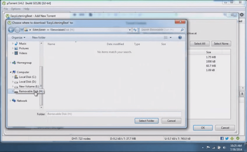 torrent error the system cannot find the path