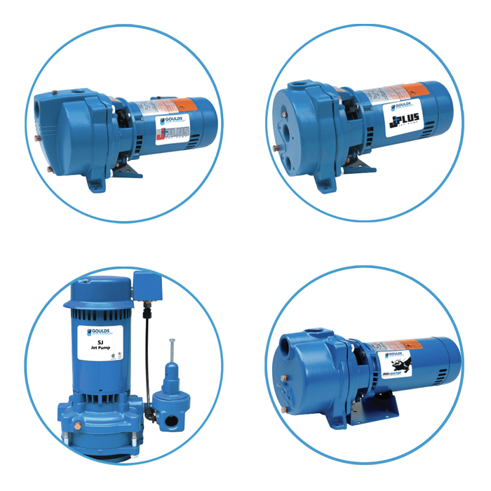 Goulds J10 HP Convertible Water Well Jet Pump 115/230V 1PH, 43 OFF