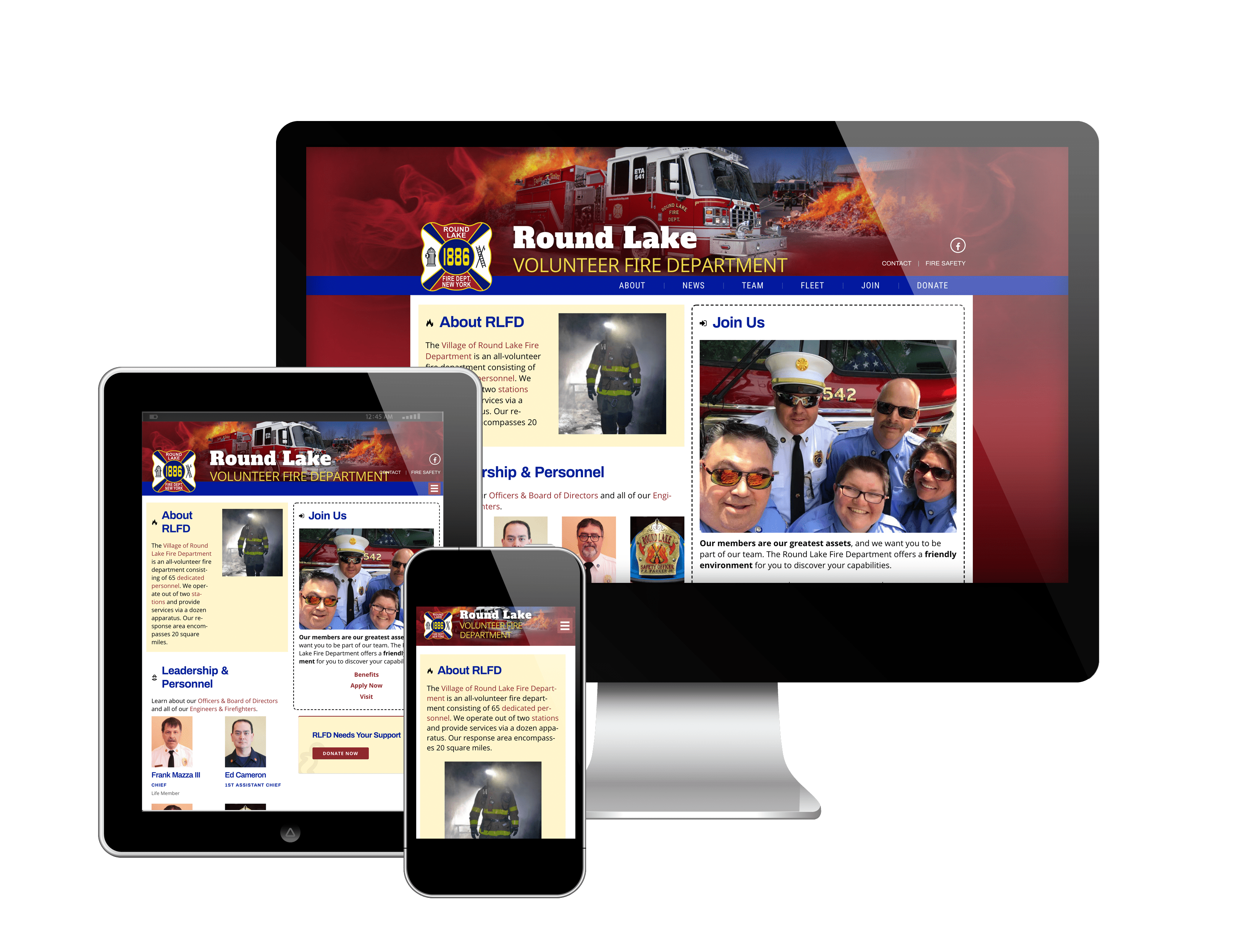 Round Lake VFD Launches site to Aid Fundraising and Recruitment