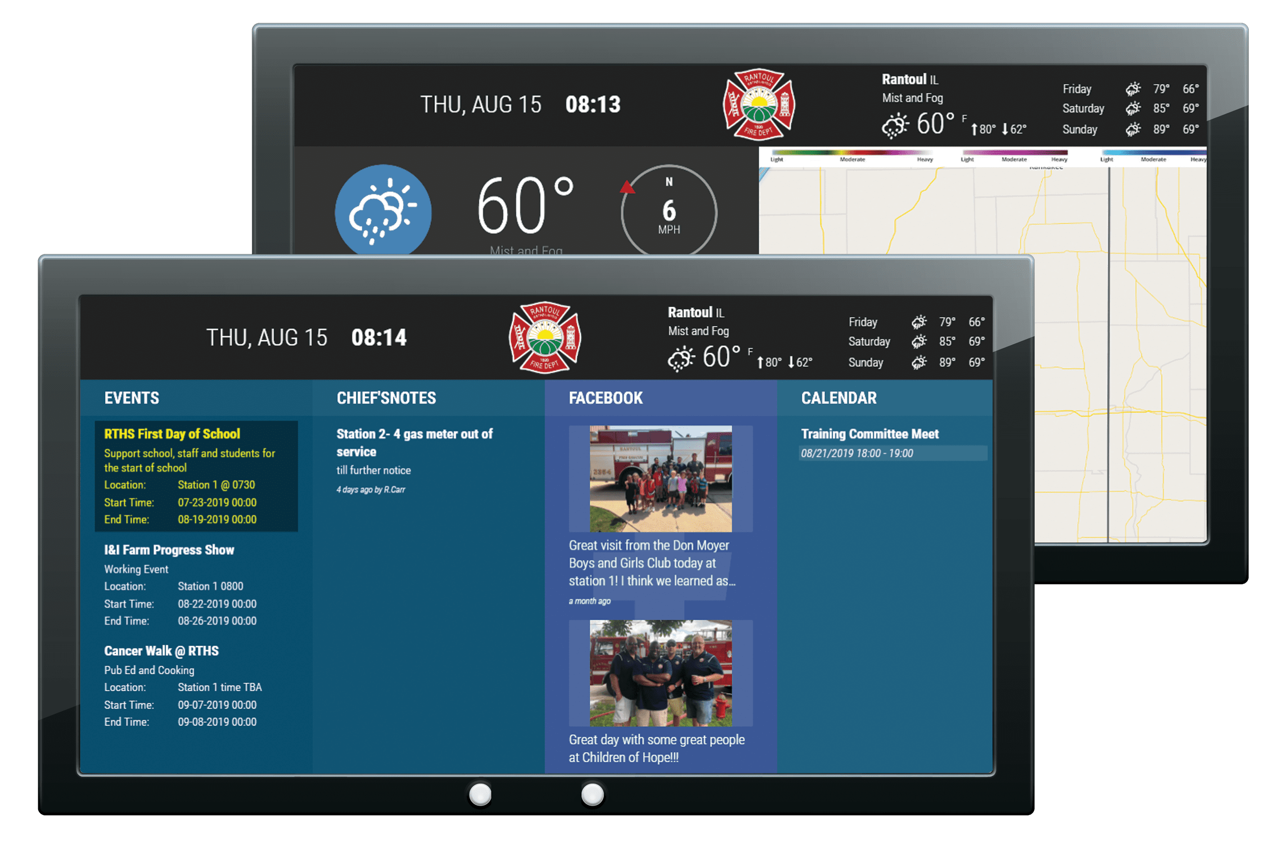 First Arriving Dashboards Provide Valuable Information to Rantoul Fire