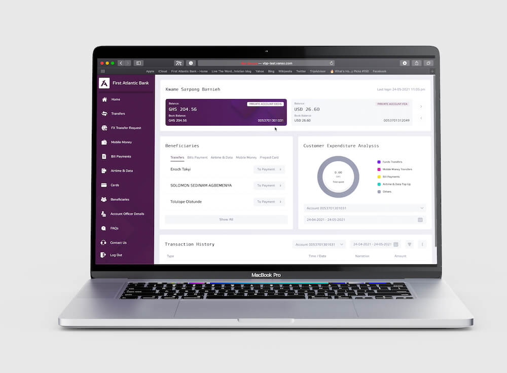 Digital Platforms First Atlantic Bank