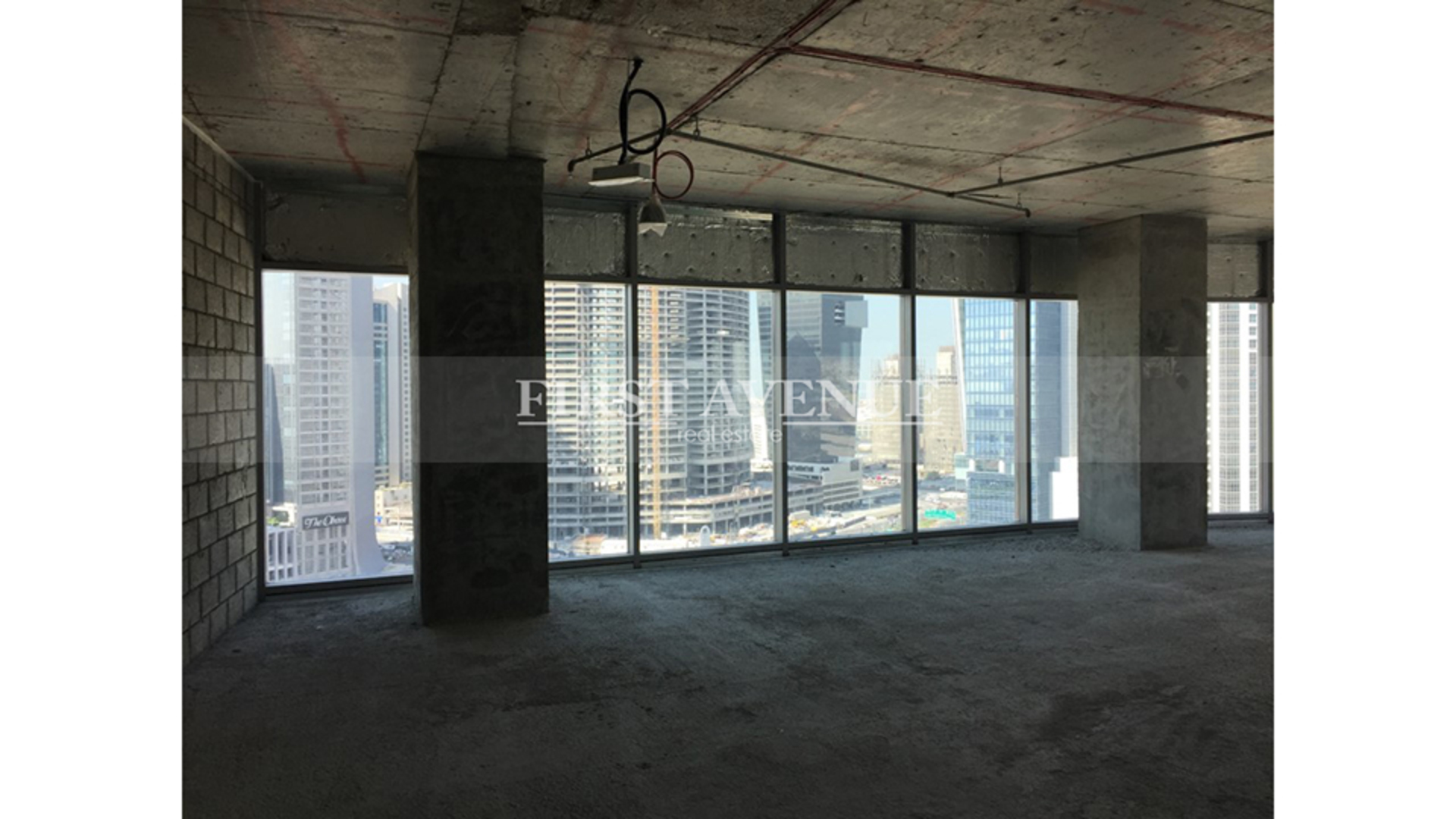 Panoramic View Shell and Core Binary Tower First Avenue Real