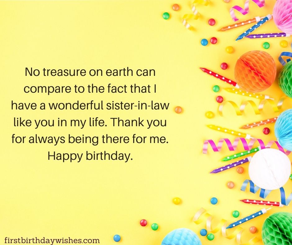 The Best Birthday Wishes For Sister In Law Funny References 60 Best Happy Birthday Wishes For Sister In Law - First Birthday Wishes