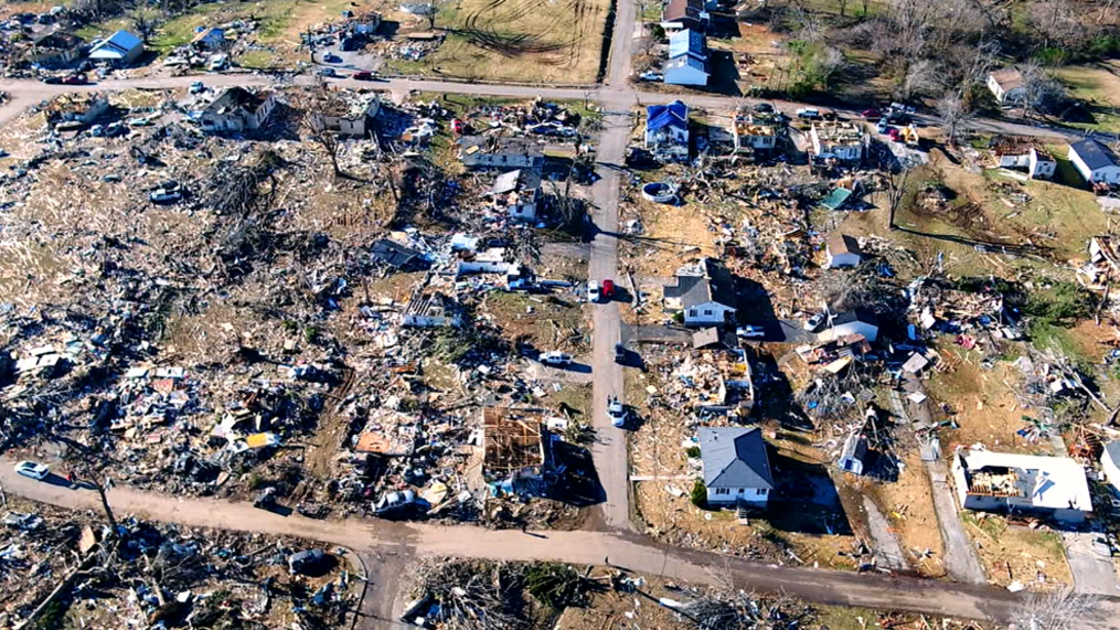 Scott's Column Kentucky Tornado Response First Central Congregational Church