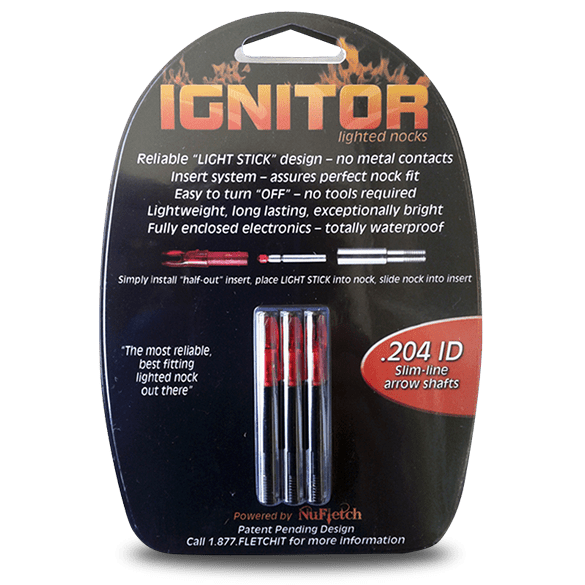 NuFletch IGNITOR Lighted Nocks