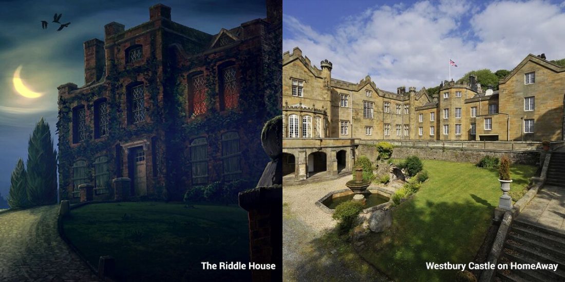 Tyoe of Enigma Riddle House Harry Potter