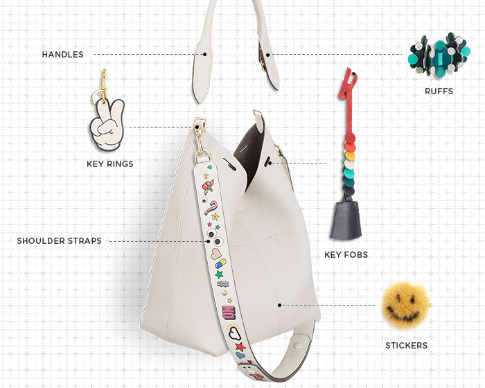 Bag it your way with Anya Hindmarch's Build A Bag FirstClasse