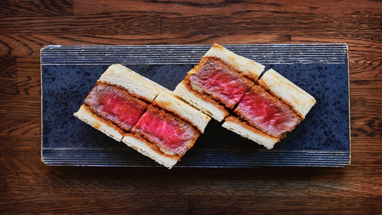 4 thick, juicy wagyu katsu sandos in KL we can't wait to sink our teeth