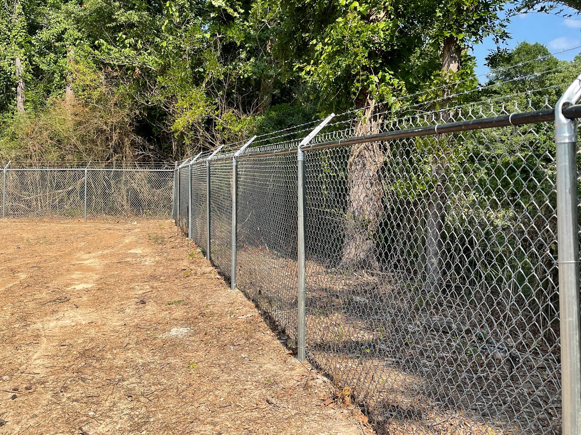 Commercial Chain Link Fence First Class Fence Company