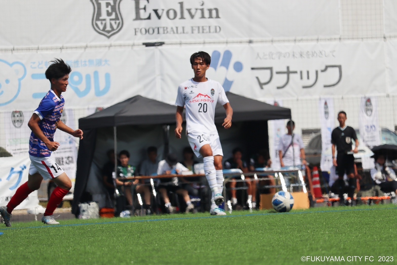 エヴォルヴィンフットボールフィールドの初公式戦が行われました｜お知らせ｜株式会社ファーストクリエート