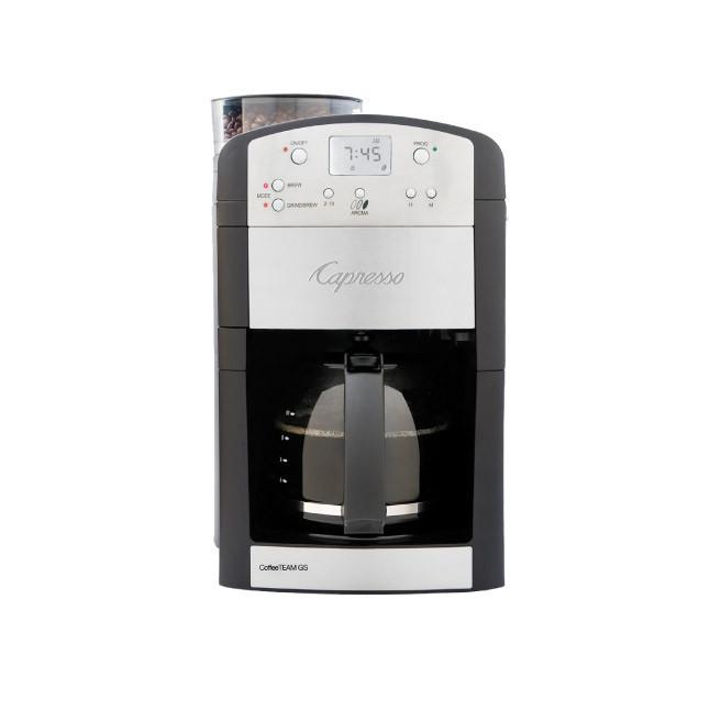 Capresso CoffeeTEAM PRO GS 10Cup Coffee Maker & Grinder First Cup