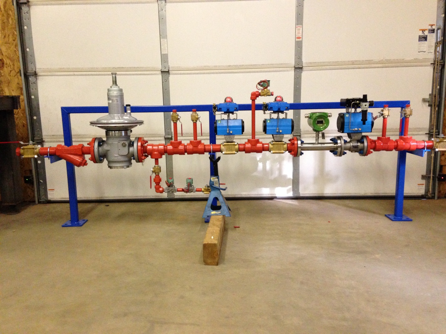 Gas Trains | First Cut Design and Fabrication