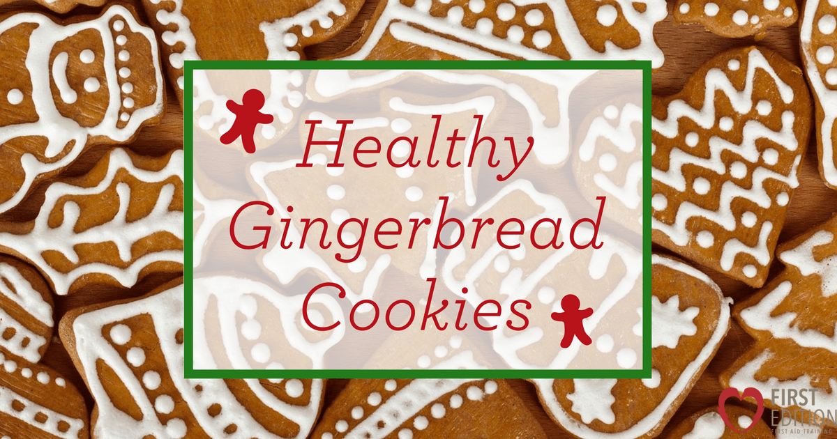 Healthy Gingerbread Cookies