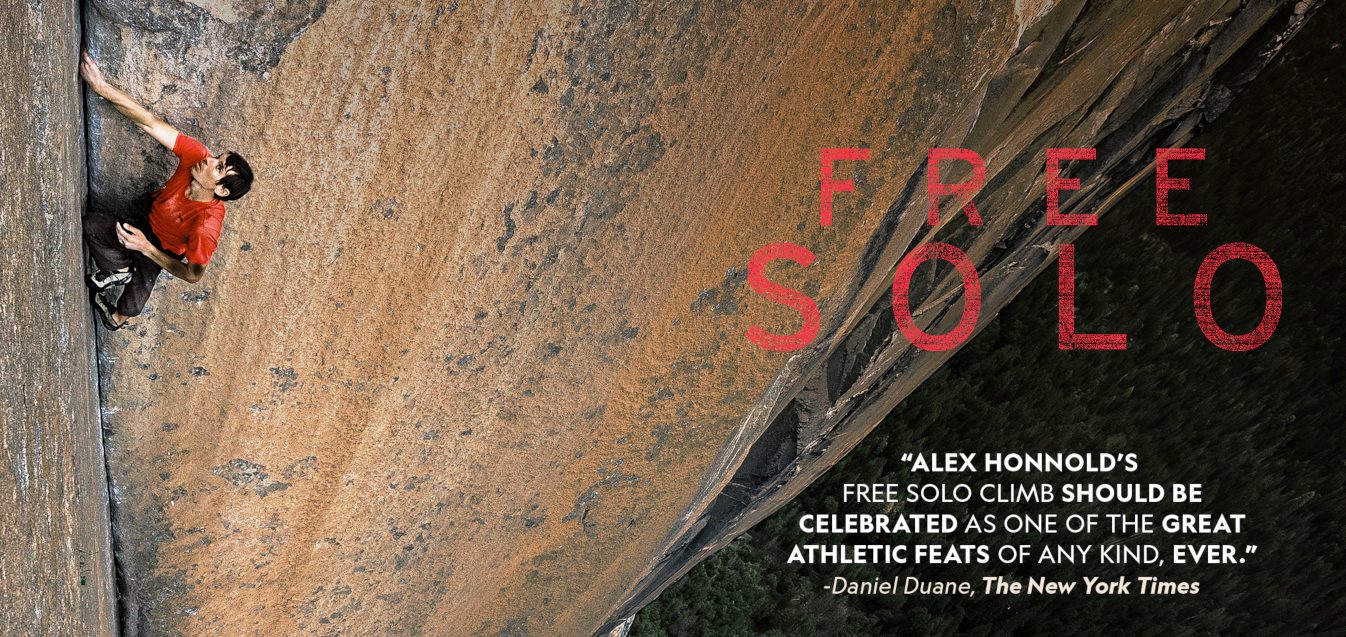 Free Solo. A Climbing Movie Wins an Oscar. for team Alex Honnold.