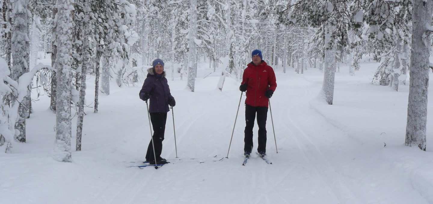 A Finnish Cross Country Skiing Experience; learning the basics