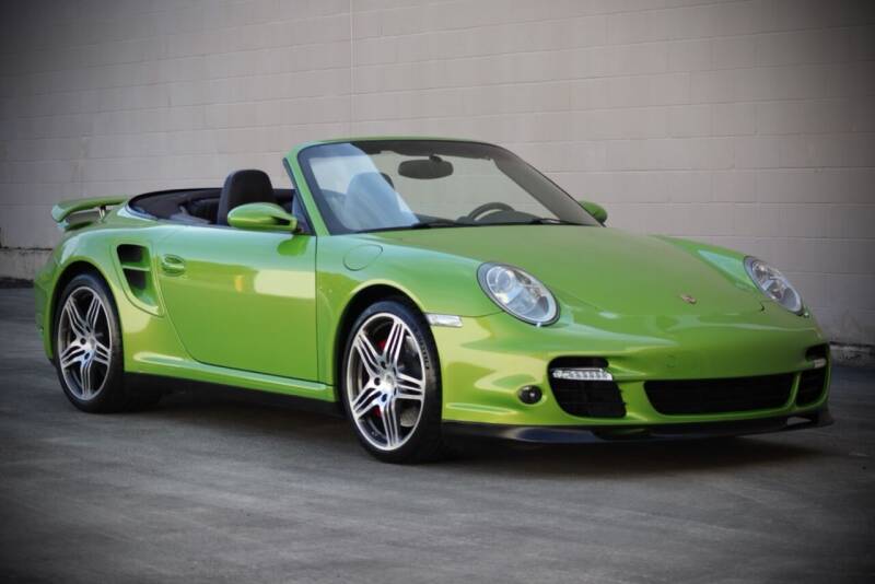 PTS Lime Green Metallic! 73KMile Porsche 997 Turbo 6sp FirstFlatSix