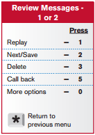 8x8 Voicemail Quick Reference Guide – FirstFleet Support