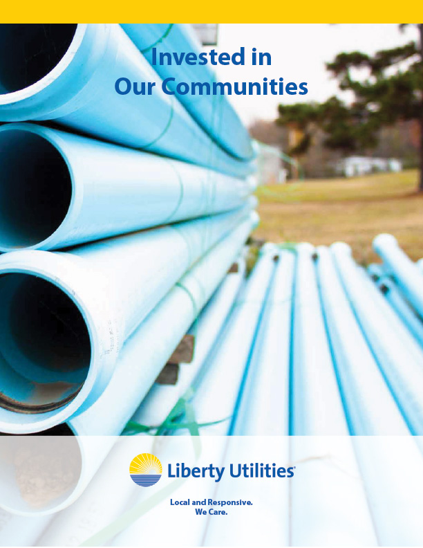 Brochure Design Liberty Utilities Graphic Design Gurus