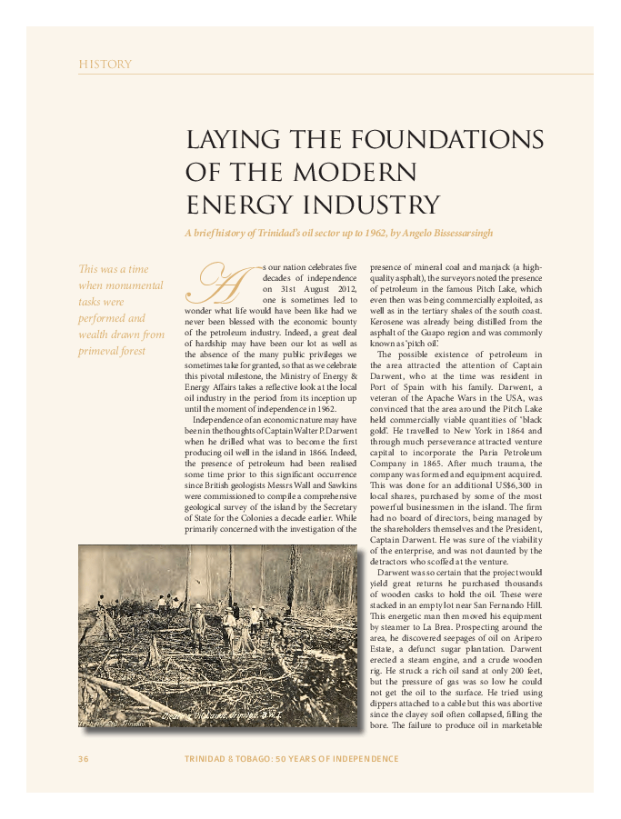 Laying the foundations of the modern energy industry FIRST Strategic