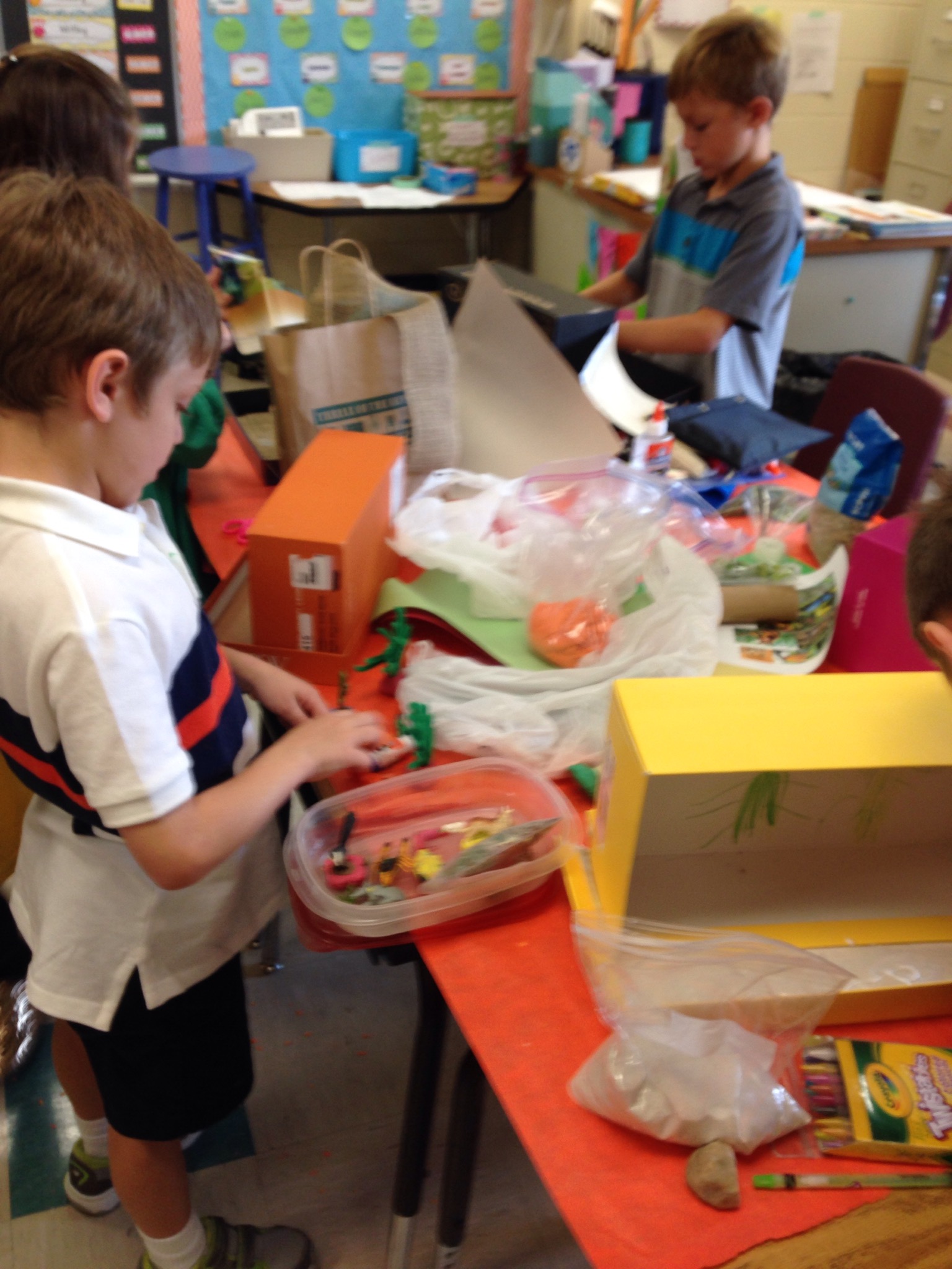 Habitat Creations second grade joy.