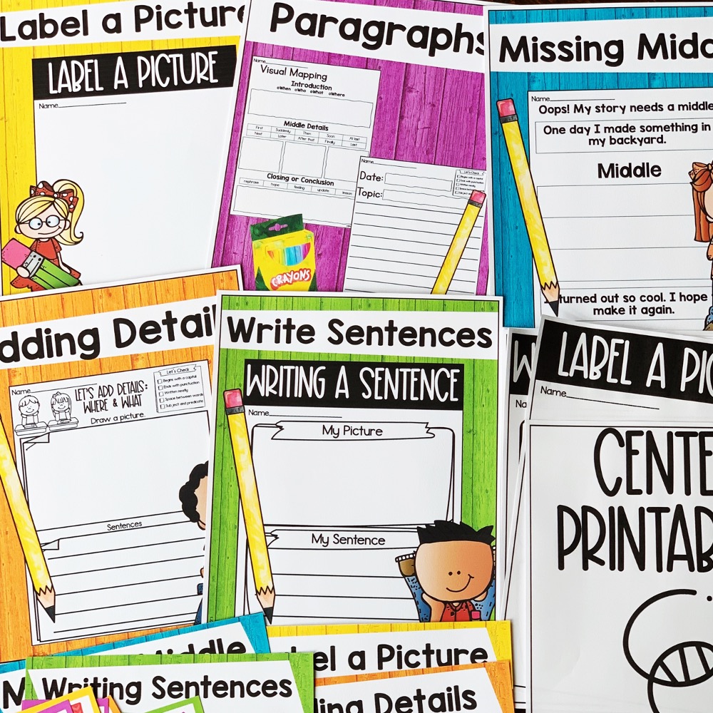 Writing Lessons for 1st Grade - Megan Mitchell