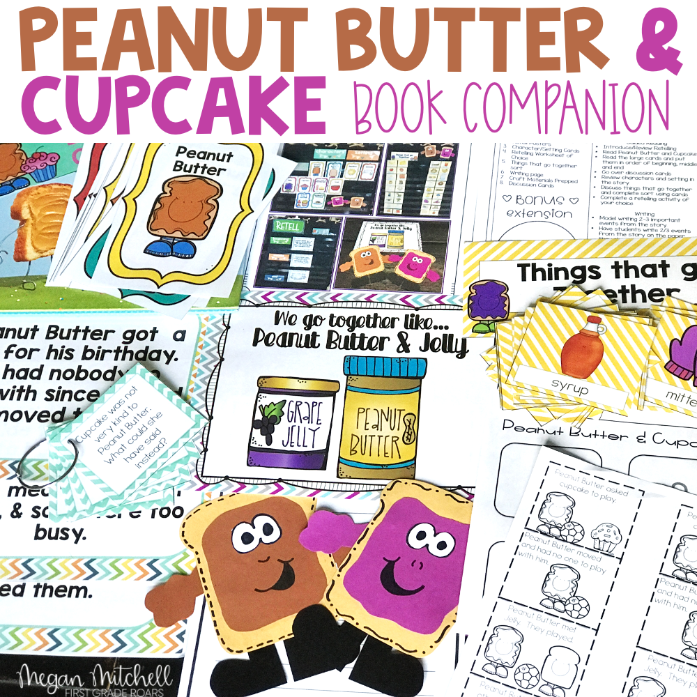 Friendship Read Aloud Peanut Butter & Cupcake Megan Mitchell