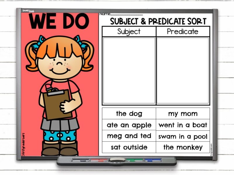 Teaching Subject and Predicate Megan Mitchell