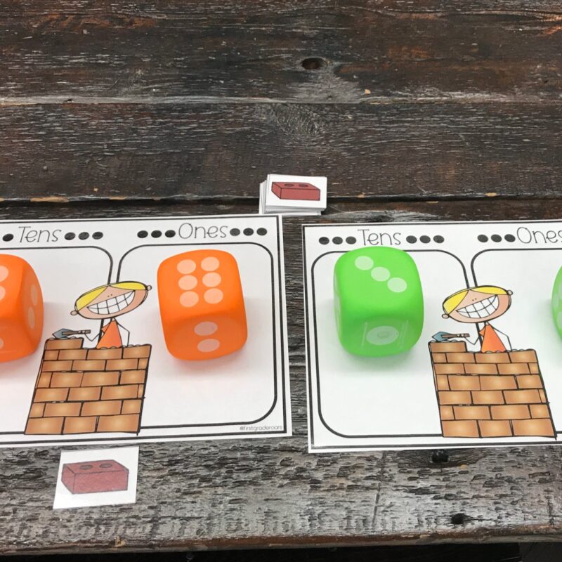 First Grade Place Value - Math Activities - Megan Mitchell