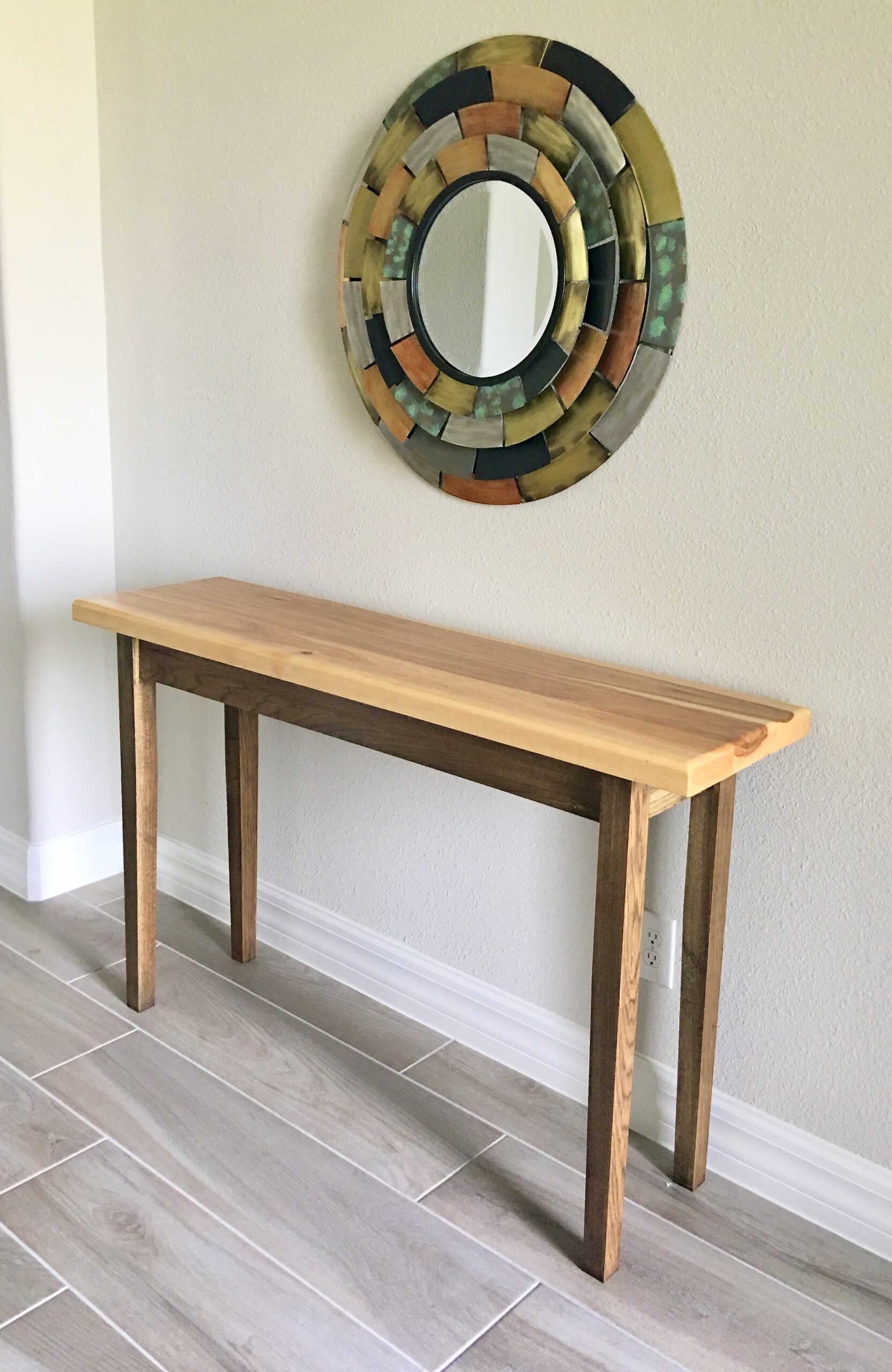 Hallway Accent Table First Hand Custom Woodworks